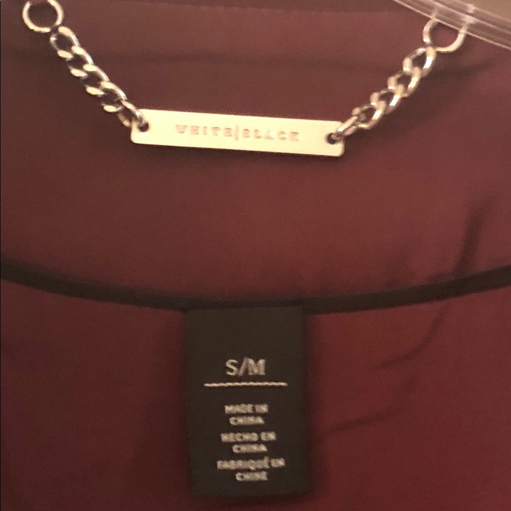 White House Black Market Long Vest